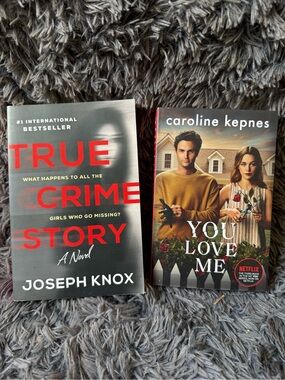 Two Crime Fiction Paperback Books